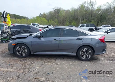2018 Honda Civic Ex-T from USA, damaged, VIN 19XFC1F39JE002296